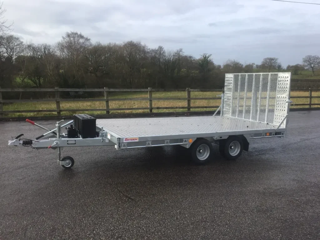 Bateson AT36 auto tilt hydraulic platform trailer